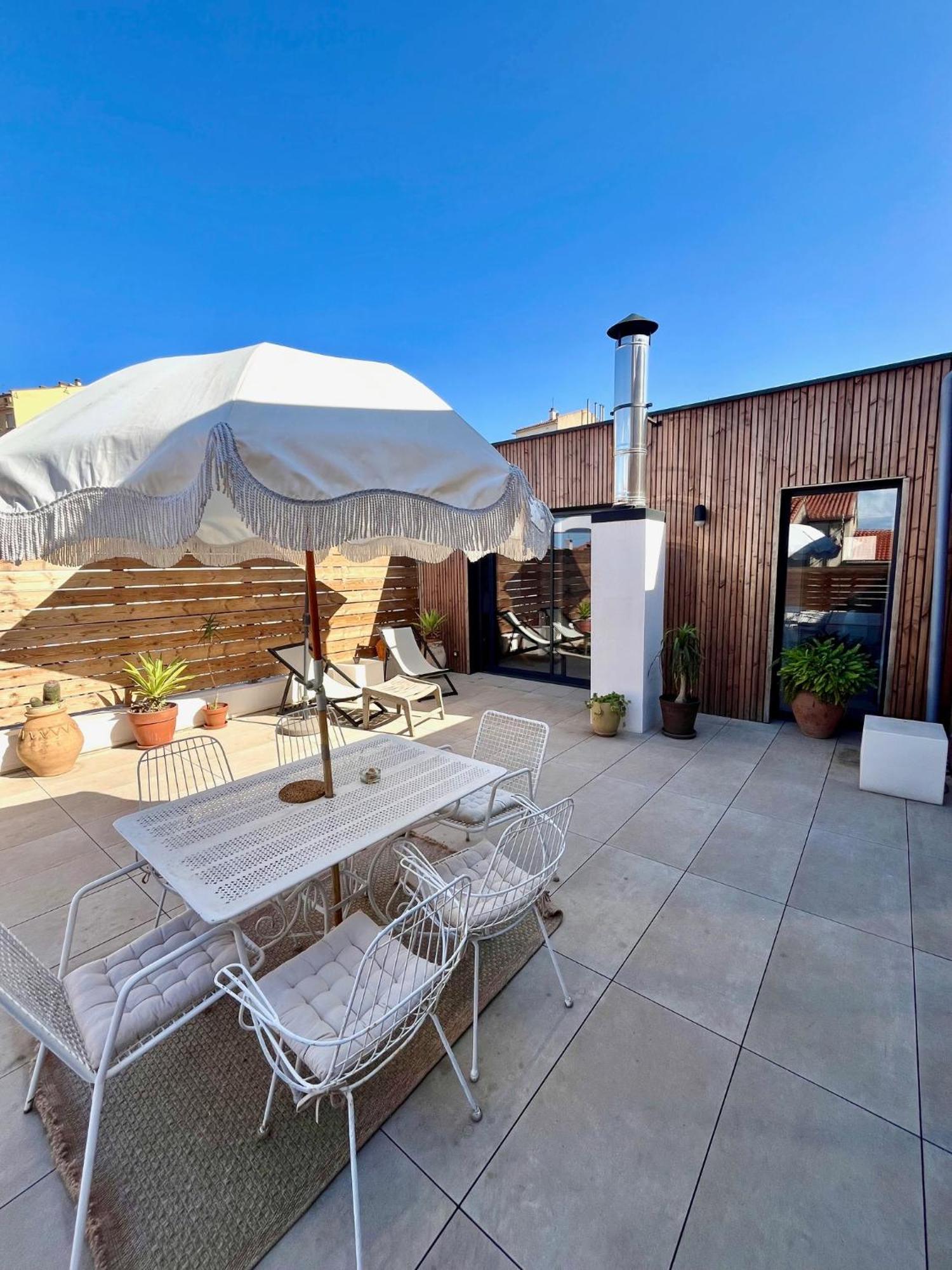 Nid Douillet Sur Roof Perpignan